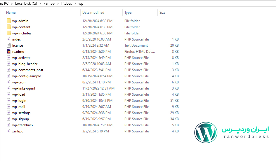 نصب وردپرس روی لوکال هاست